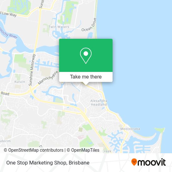 One Stop Marketing Shop map