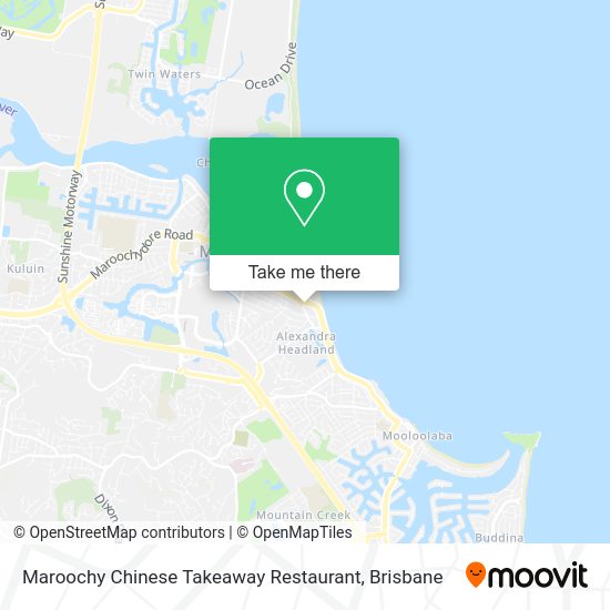 Maroochy Chinese Takeaway Restaurant map