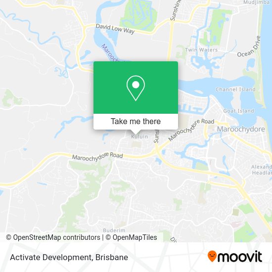 Activate Development map