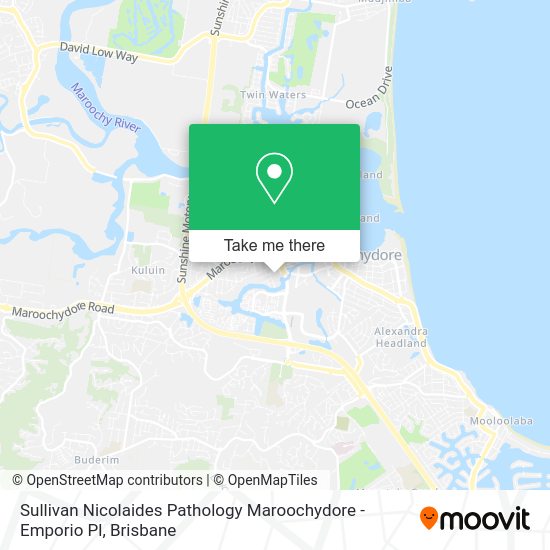 Sullivan Nicolaides Pathology Maroochydore - Emporio Pl map