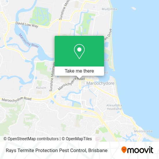 Rays Termite Protection Pest Control map
