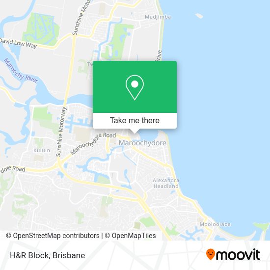 H&R Block map