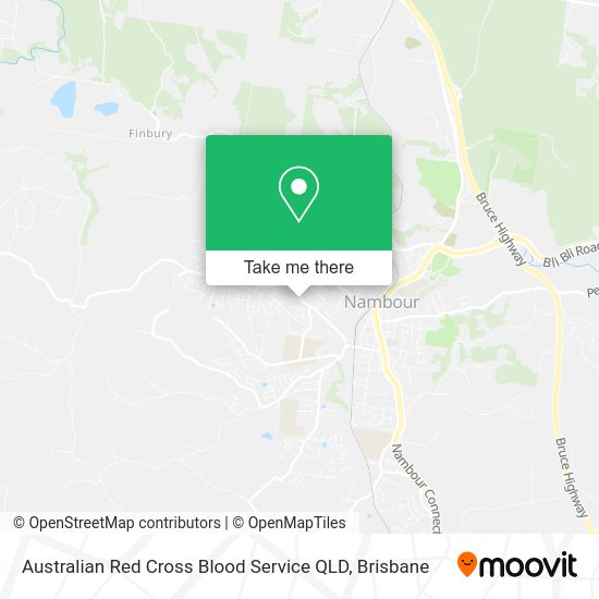 Australian Red Cross Blood Service QLD map