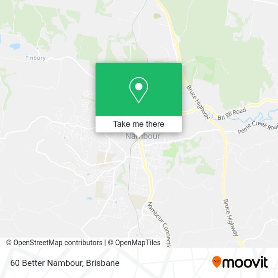 60 Better Nambour map
