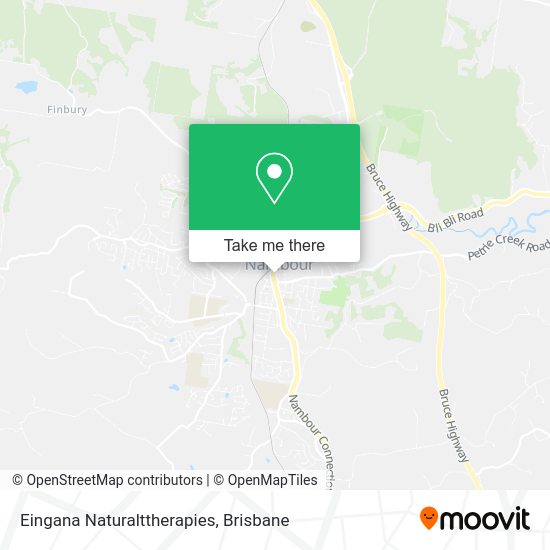 Eingana Naturalttherapies map
