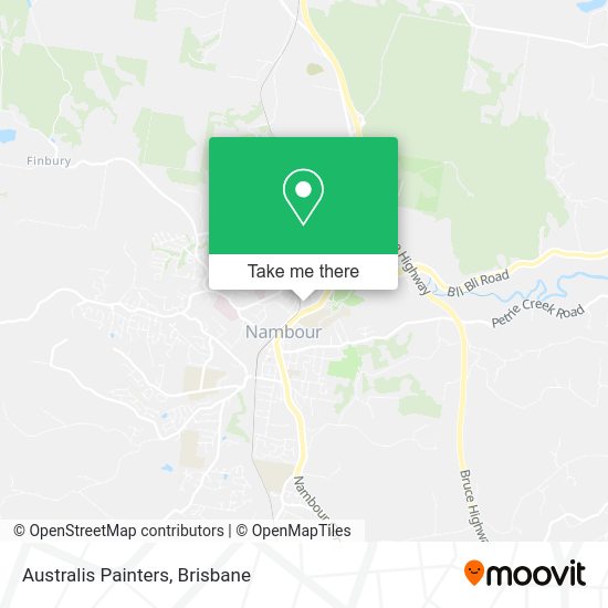 Australis Painters map