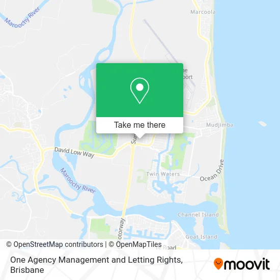 One Agency Management and Letting Rights map