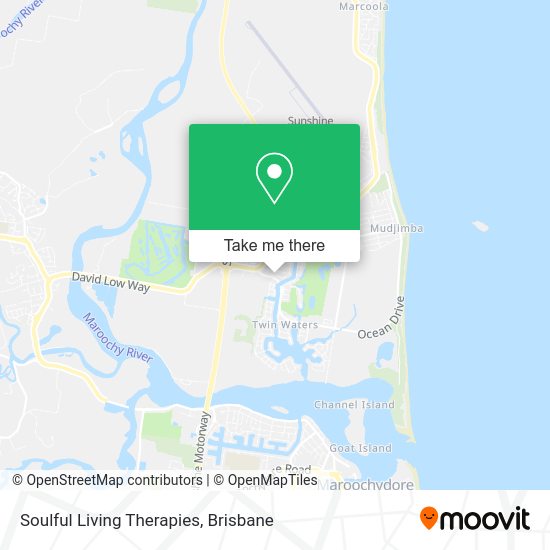 Soulful Living Therapies map