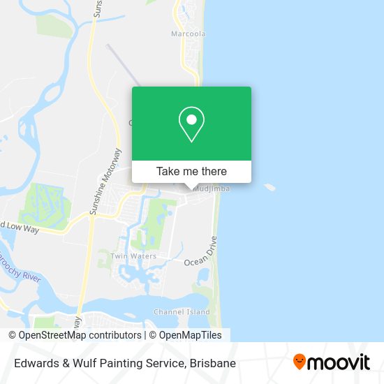 Edwards & Wulf Painting Service map