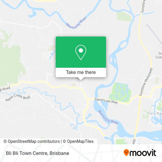Bli Bli Town Centre map