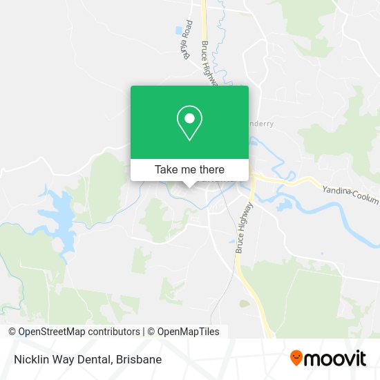 Nicklin Way Dental map