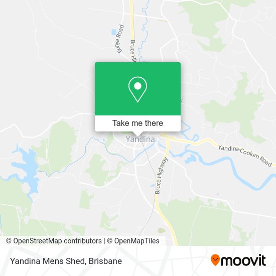 Yandina Mens Shed map
