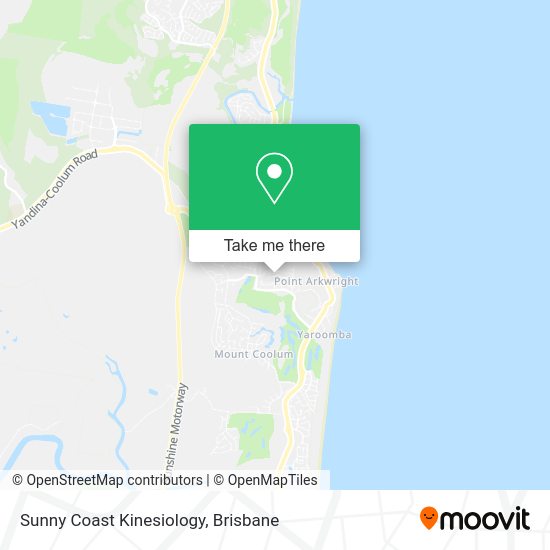 Sunny Coast Kinesiology map