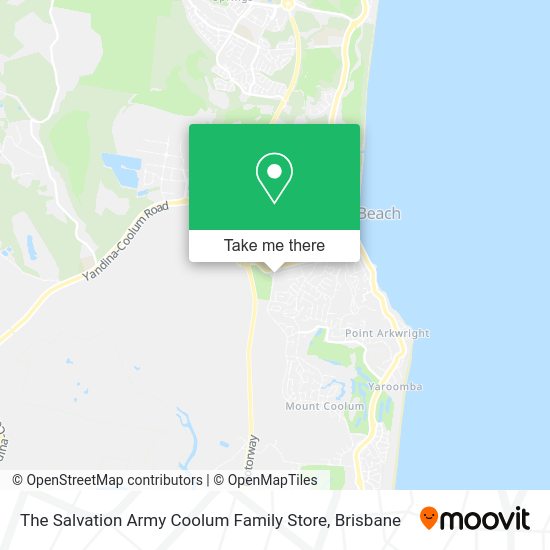 The Salvation Army Coolum Family Store map