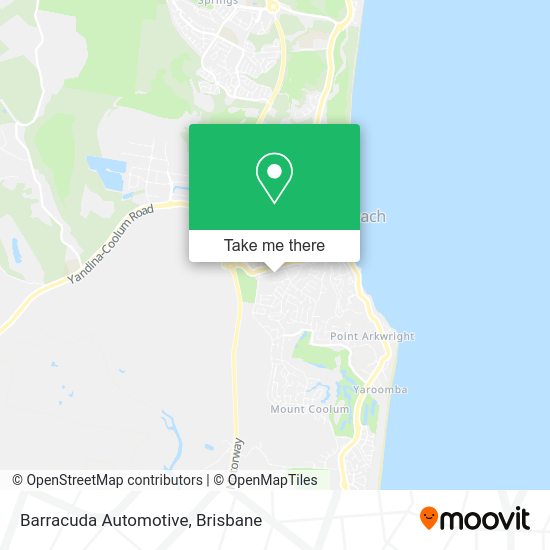 Barracuda Automotive map