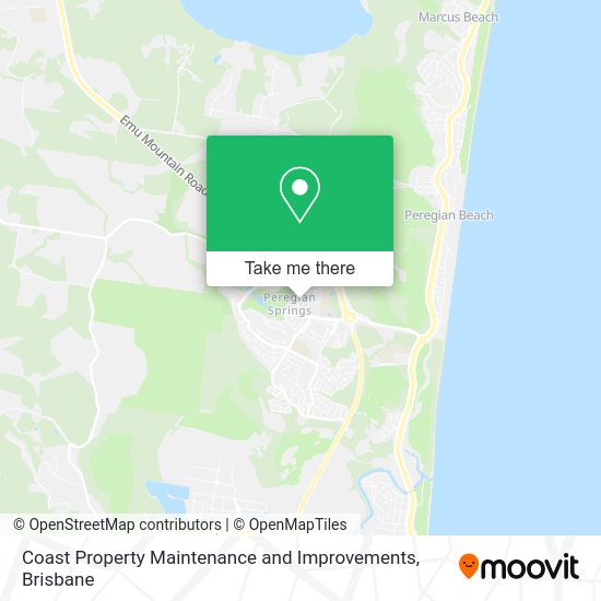 Coast Property Maintenance and Improvements map