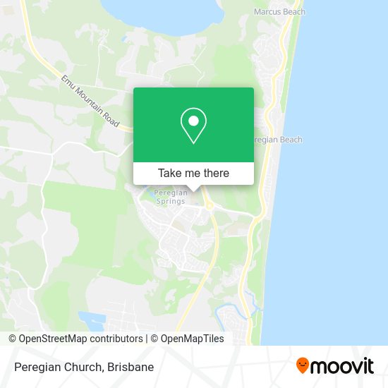 Peregian Church map