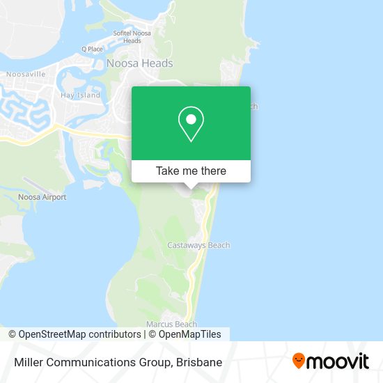 Miller Communications Group map