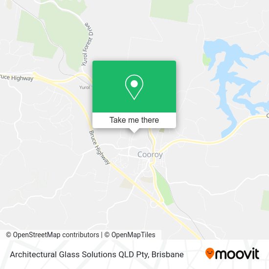 Architectural Glass Solutions QLD Pty map
