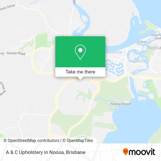 A & C Upholstery in Noosa map