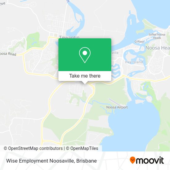Wise Employment Noosaville map