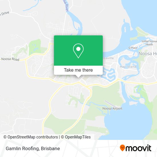 Gamlin Roofing map
