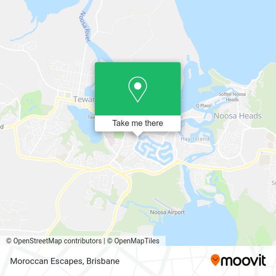Moroccan Escapes map