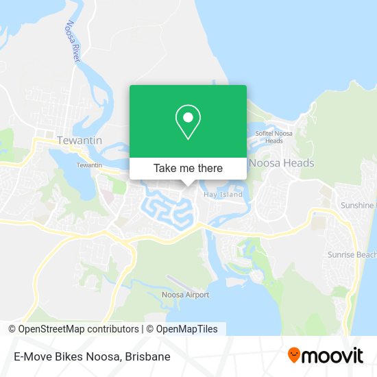 E-Move Bikes Noosa map