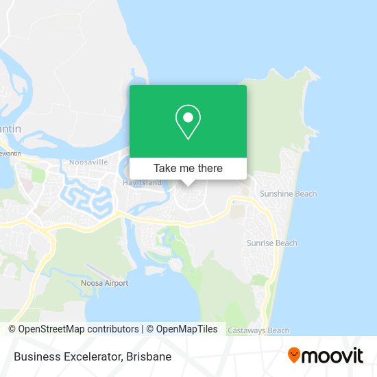 Business Excelerator map
