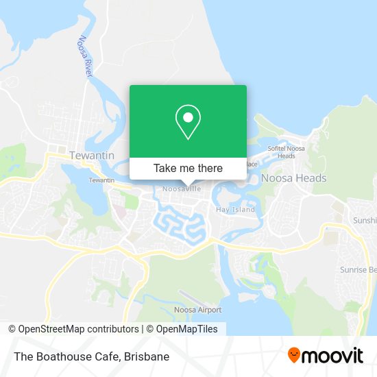 The Boathouse Cafe map