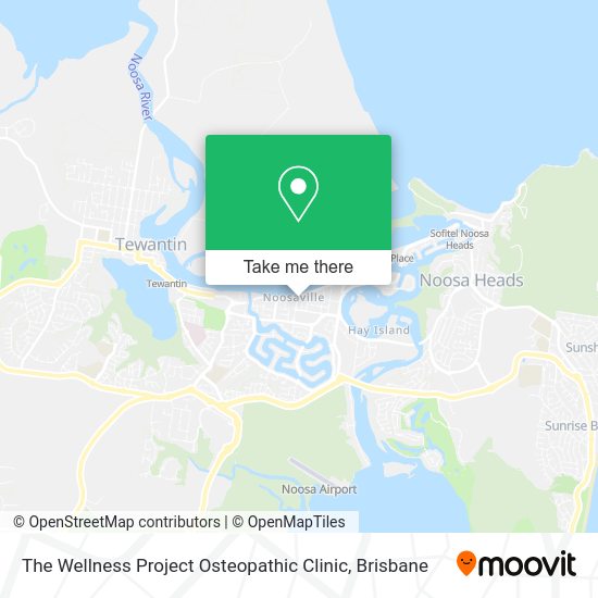 The Wellness Project Osteopathic Clinic map