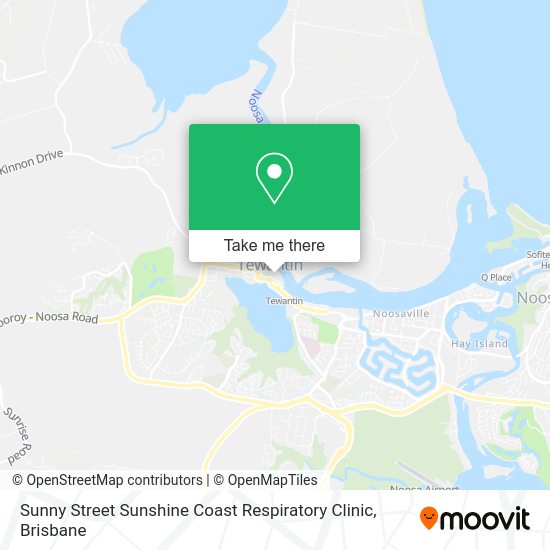 Sunny Street Sunshine Coast Respiratory Clinic map