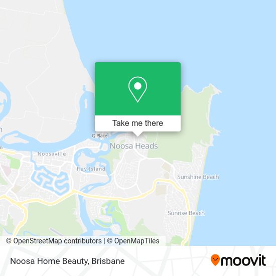Noosa Home Beauty map