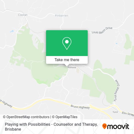Playing with Possibilities - Counsellor and Therapy map