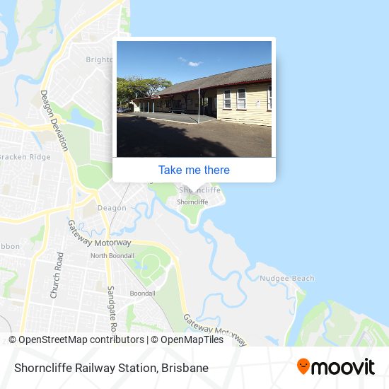 Shorncliffe Railway Station map