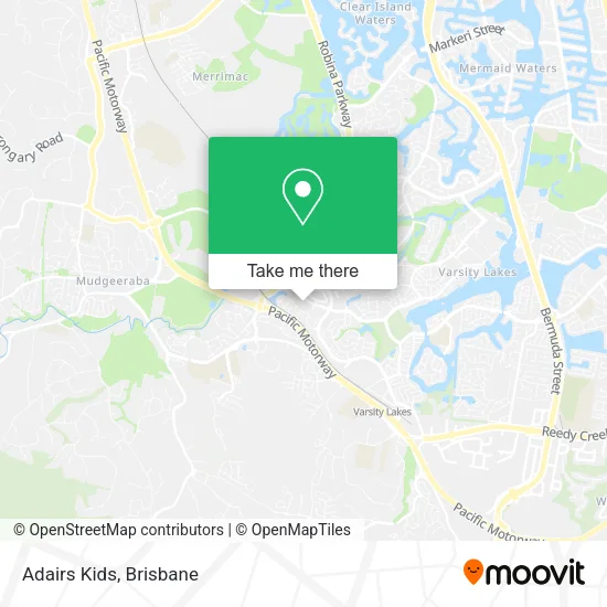 Adairs Kids map