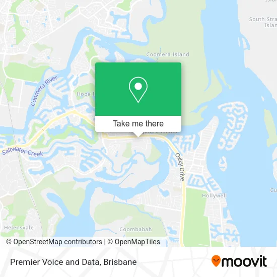 Premier Voice and Data map