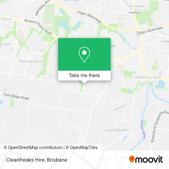 Cleanfreaks Hire map