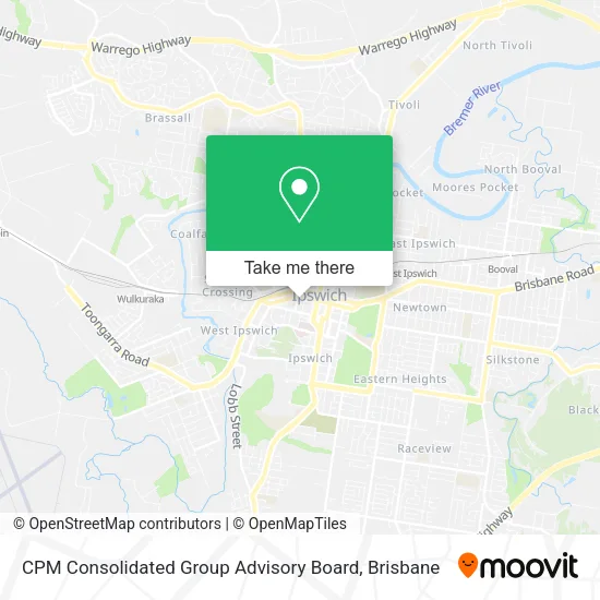 CPM Consolidated Group Advisory Board map