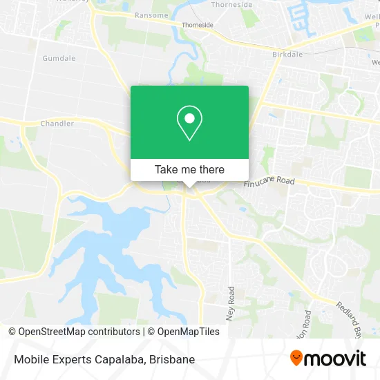 Mobile Experts Capalaba map