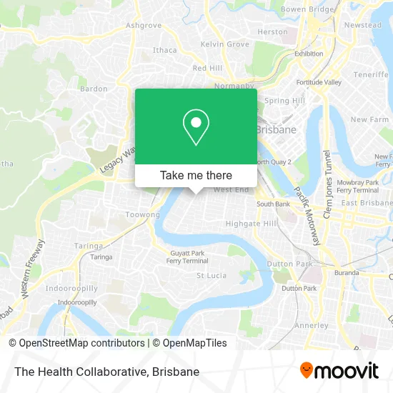 Mapa The Health Collaborative