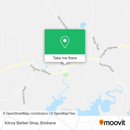 Kilcoy Barber Shop map