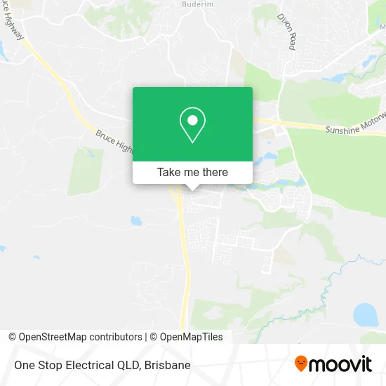 Mapa One Stop Electrical QLD