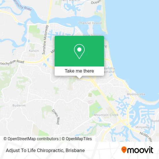 Adjust To Life Chiropractic map