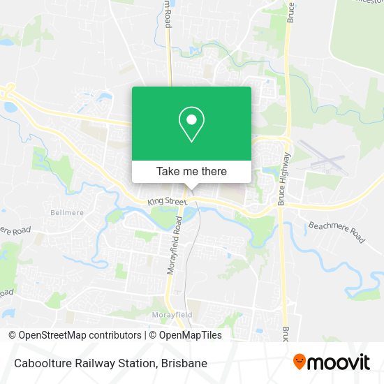 Caboolture Railway Station map