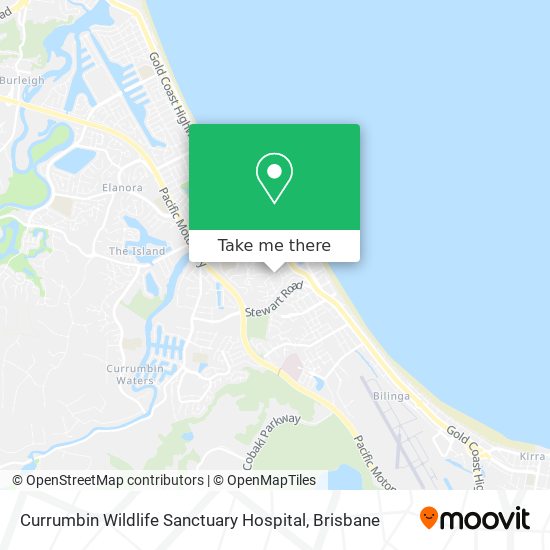 Currumbin Wildlife Sanctuary Hospital map