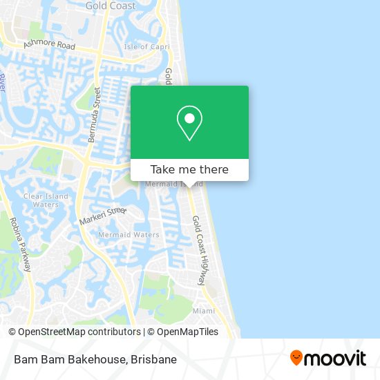 Bam Bam Bakehouse map
