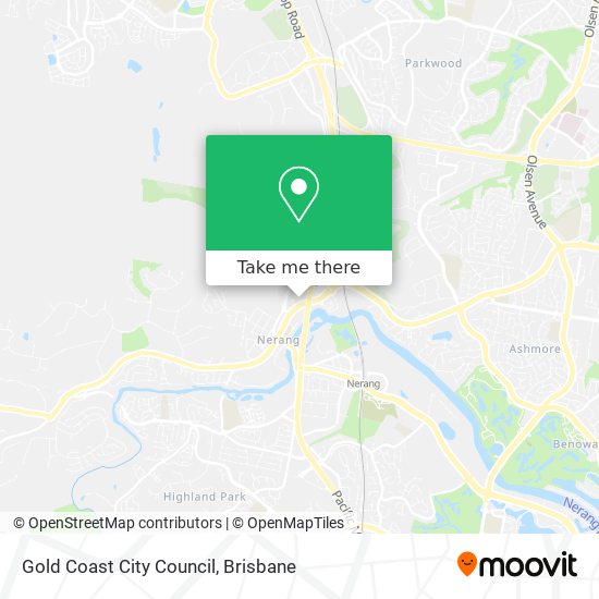 Gold Coast City Council map
