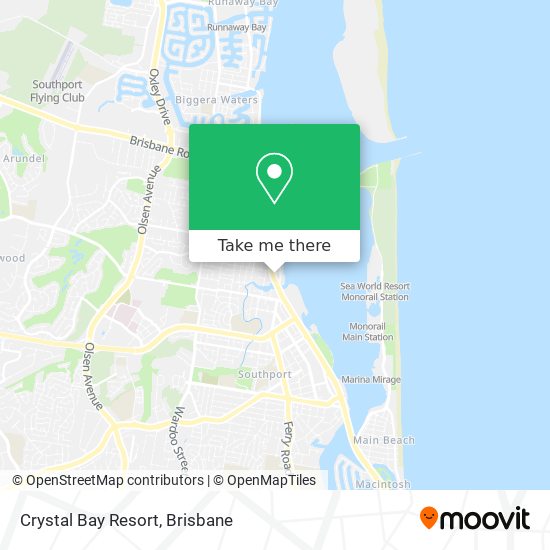 Crystal Bay Resort map