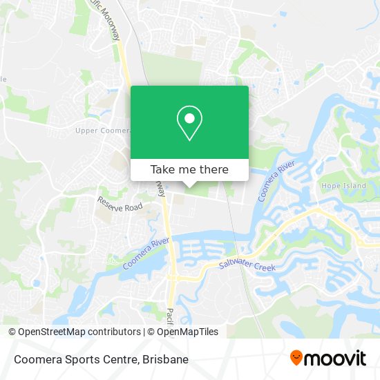 Coomera Sports Centre map
